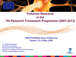 Main line 12: Investigating the societal outcomes of fisheries