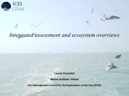 Integrated assessment and ecosystem overviews: North