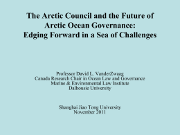 on Arctic Ocean Governance