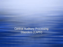 Central-Auditory-Proccessing