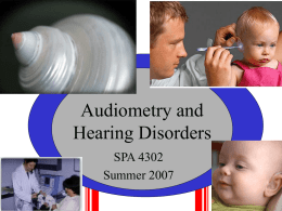 The Evolution of Audiology