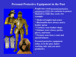 PPE/ Including Fall Protection Chemical Survey