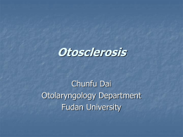 Otosclerosis