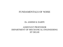 Fundamental of Noise
