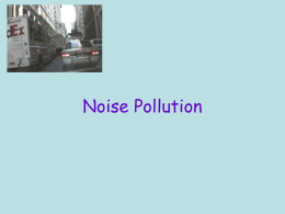 Noise slides - Cal State LA