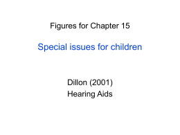 15 special hearing aid issues for children