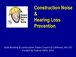 What motivates workers to use hearing protection?