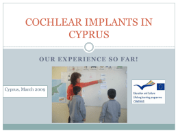 cochlear implants in cyprus