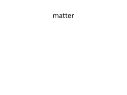 matter - Tell City