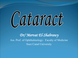 Congenital Cataract
