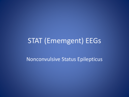 STAT (Ememgent) EEGs