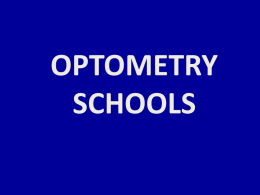 OPTOMETRY SCHOOL - Open Computing Facility