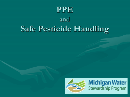 PPE and Safe Pesticide Handling
