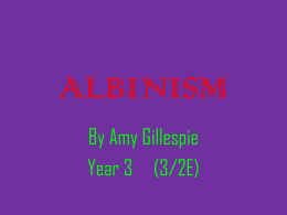 Albinism Fellowship Of Australia