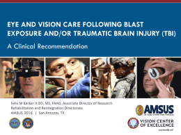 view slides - AMSUS Continuing Education