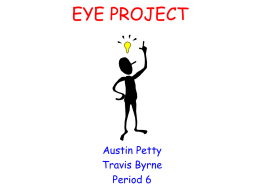 eye project - SCORE Science