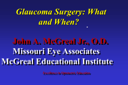Glaucoma Tube Implants