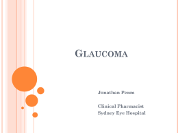 Glaucoma - Learnblock