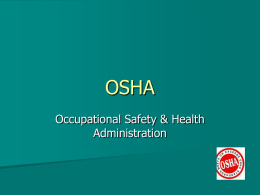 OSHA - BPW Continuing Education Website