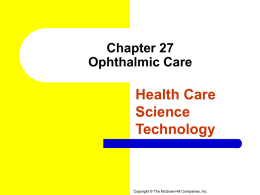 Chapter 27 Ophthalmic Care