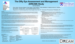 Dry Eye Assessment and Management Study