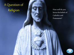 A Question of Religion