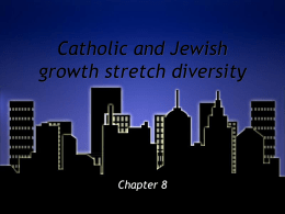 Catholic and Jewish growth stretch diversity