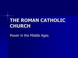 the roman catholic church