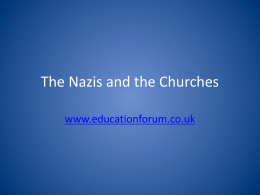 The Nazis and the Churches