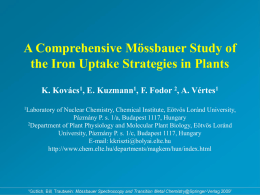 Kovacs_Iron Uptake in Plants