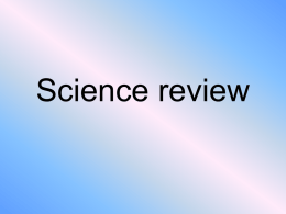 Science review