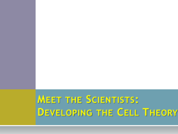 Meet the Scientists
