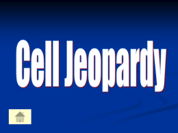 Cell Jeopardy!