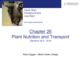 chapter26_Plant Nutrition and Transport(5
