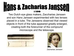 1590 Two Dutch eye glass makers, Zaccharias