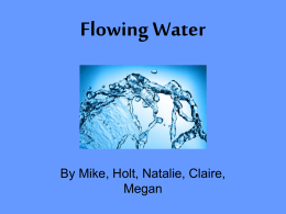 Flowing Water