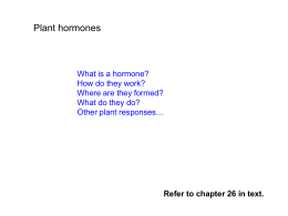 23.5 plant hormones