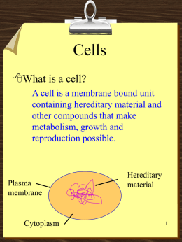 Cells - gcate.org