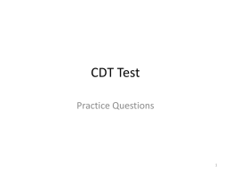 CDT Test - Dallastown Area School District Moodle