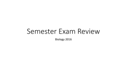 Semester Exam Review - Milton