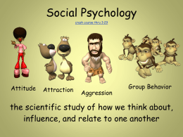 Social Psych - Cobb Learning
