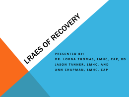 LRAES of Recovery - Florida Alcohol and Drug Abuse Association