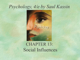 Psychology, 4/e by Saul Kassin