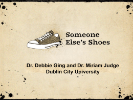 Someone Else`s Shoes