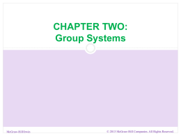 Chapter 1: The Small Groups in Everyone’s