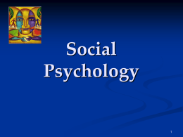 Social Psych