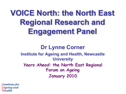 Voice North: Involving the public to help us understand