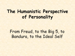 Humanistic Personality