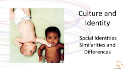 Cultural Identity - Ayo Menulis FISIP UAJY