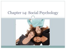 Chapter 2: Psychology As a Science